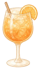 Drink typu Aperol Spritz